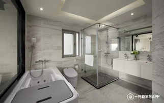 卫生间隔断,隔而不断,大方美观