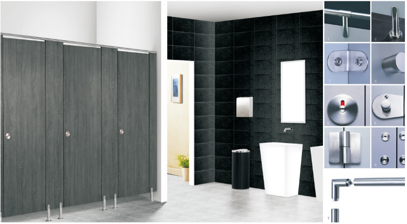 卫生间隔断厂家