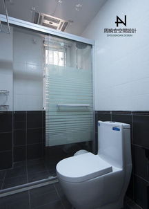 现代风格卫生间隔断装修效果图