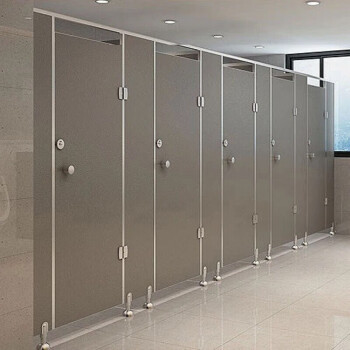 公共厕所隔断板的选择与应用